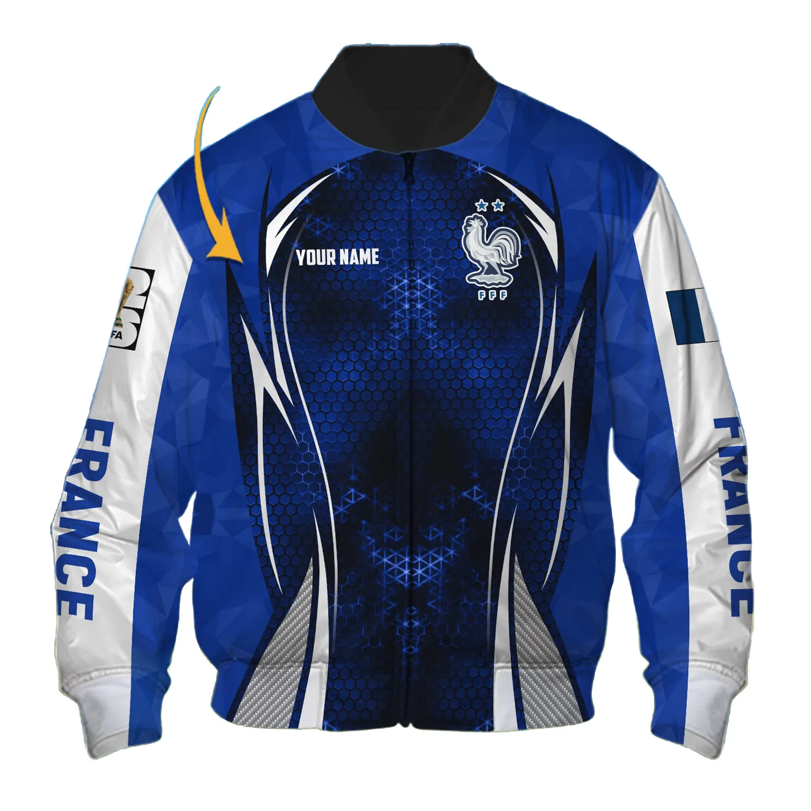 Noble Rhythm Bomber Jacket, Comfortable Bomber Jacket Fans FIFA07032026001