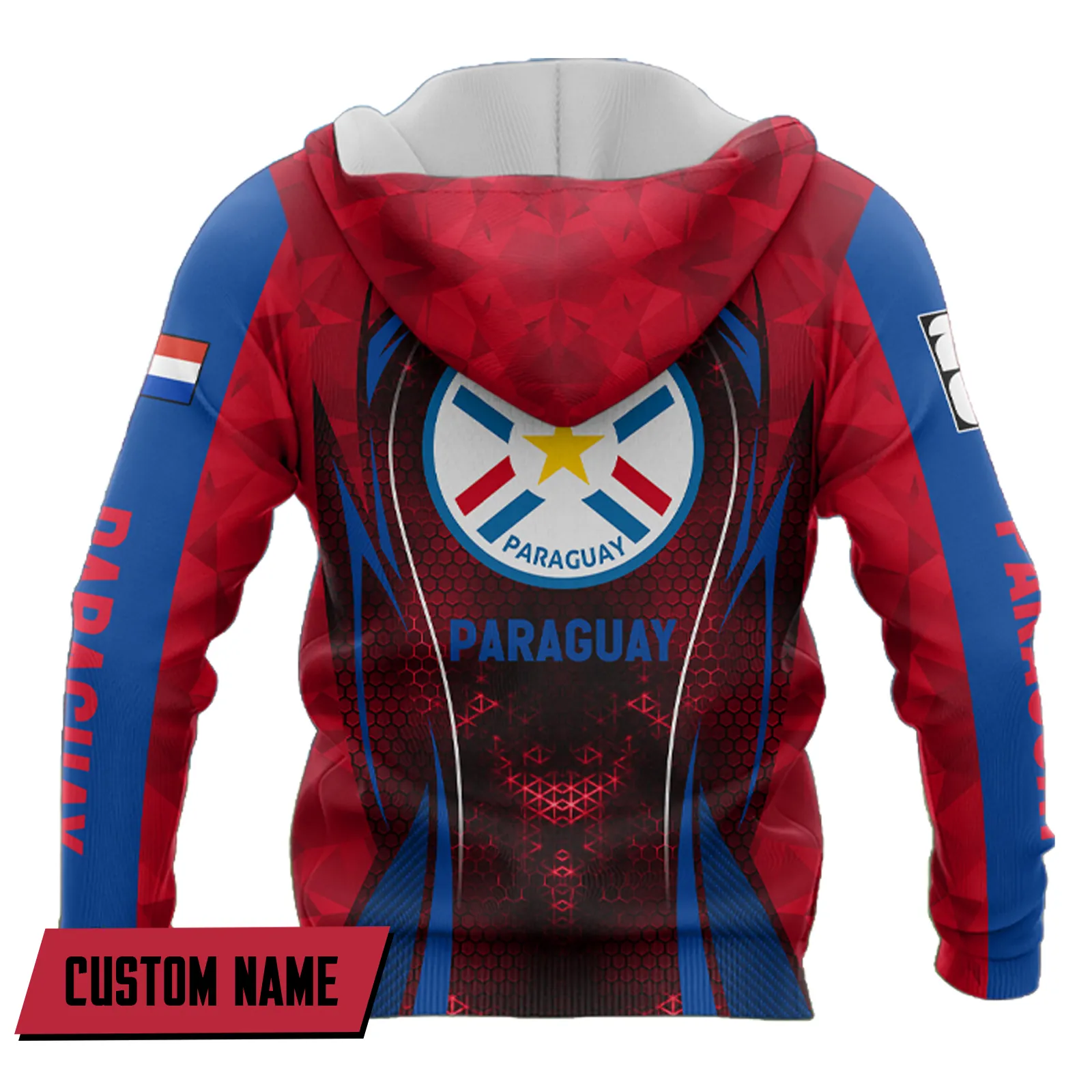 Grass Flow Hoodie, True Supporter Fullover Hoodie FIFA07032026034 - Image 2