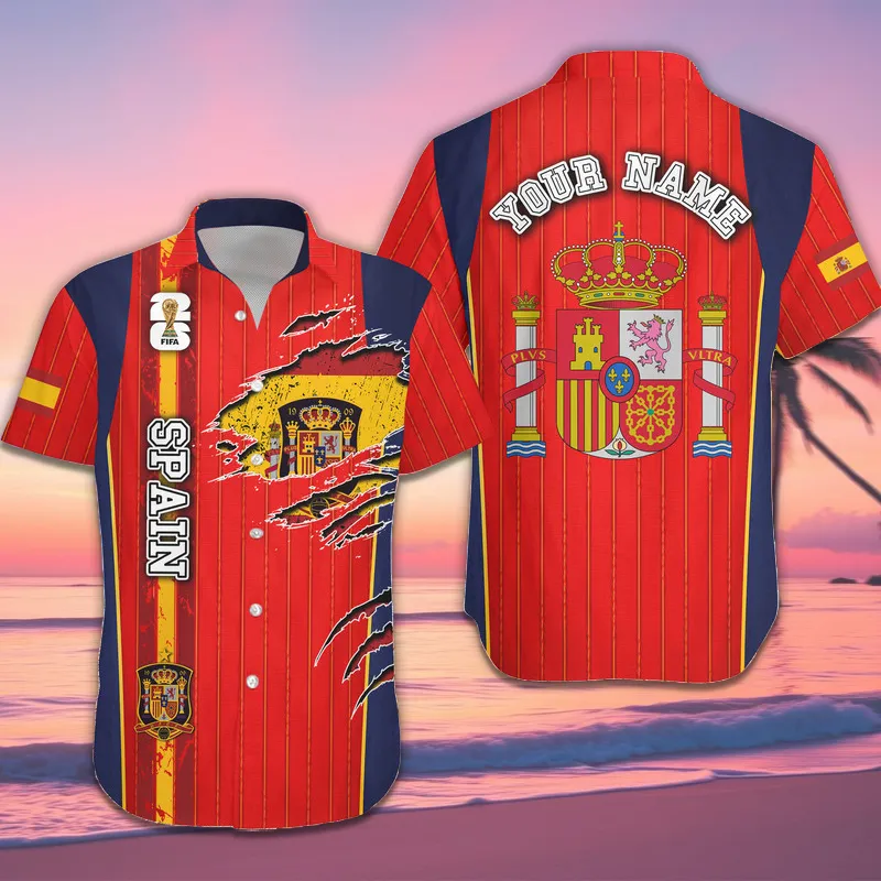 Burn Line Hawaiian Shirt, Loyal Fan Button Shirt FIFA08032426007