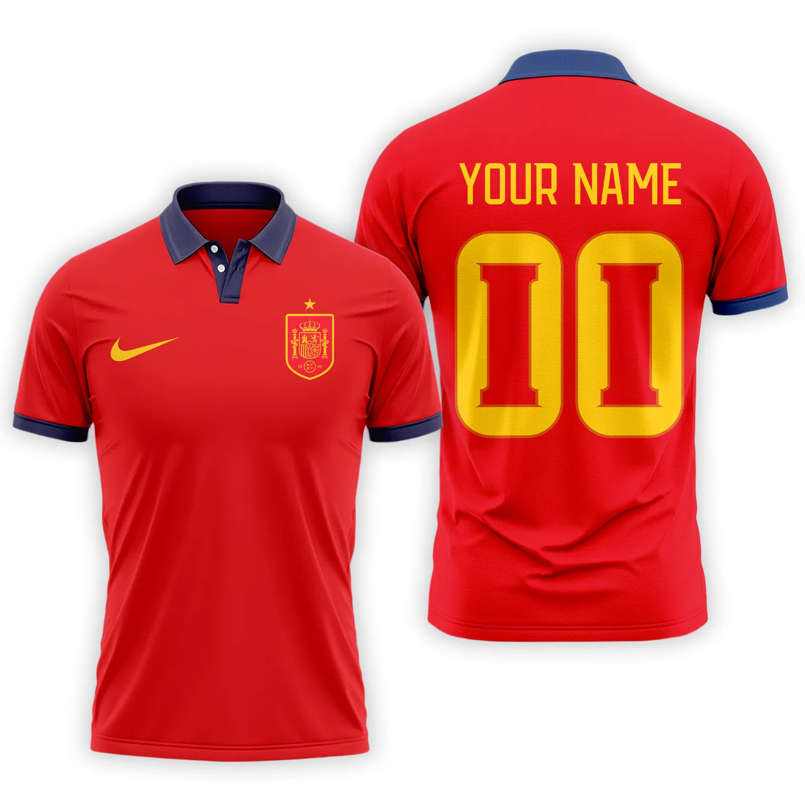 Burn Line Polo Shirt, True Fan Polo Shirt FIFA08032426311