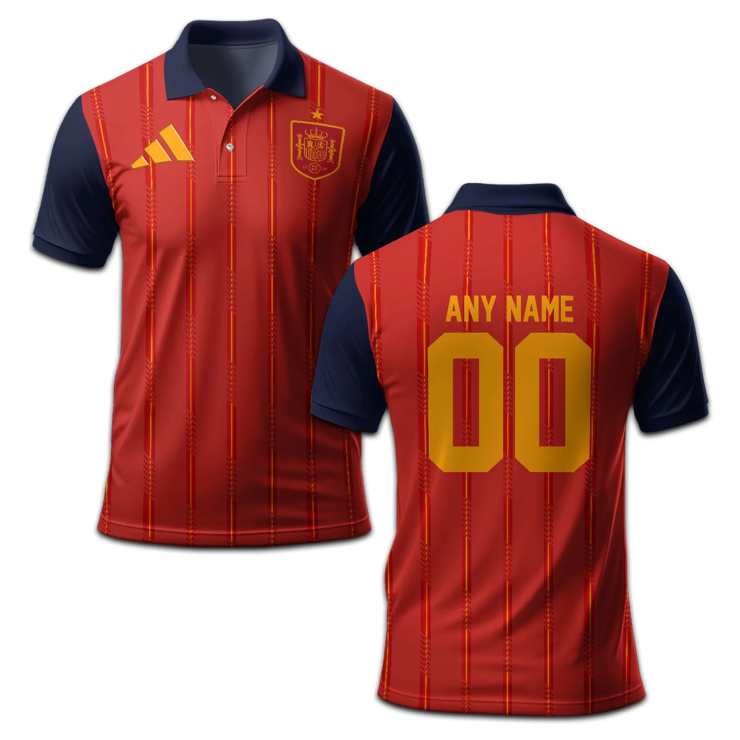 Burn Line Polo Shirt, Classic Polo for Fans FIFA08032426332