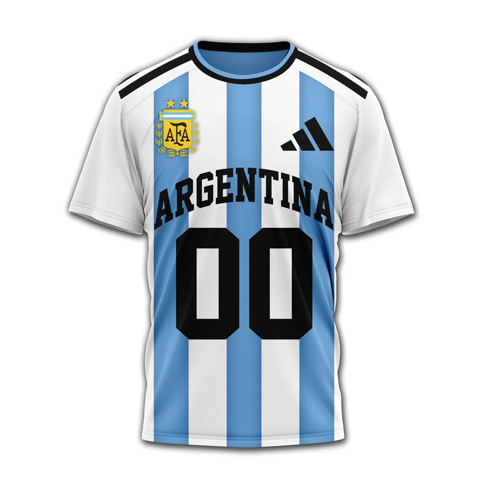 Blue Drift T-Shirt, Sporty Lifestyle Shirt FIFA08032426555 - Image 2