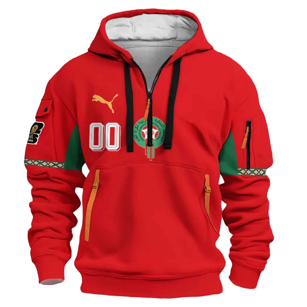 Oasis Rhythm Hoodie Half Zip 3D, Lifestyle Fan Half-Zip Hoodie HVN1580MO