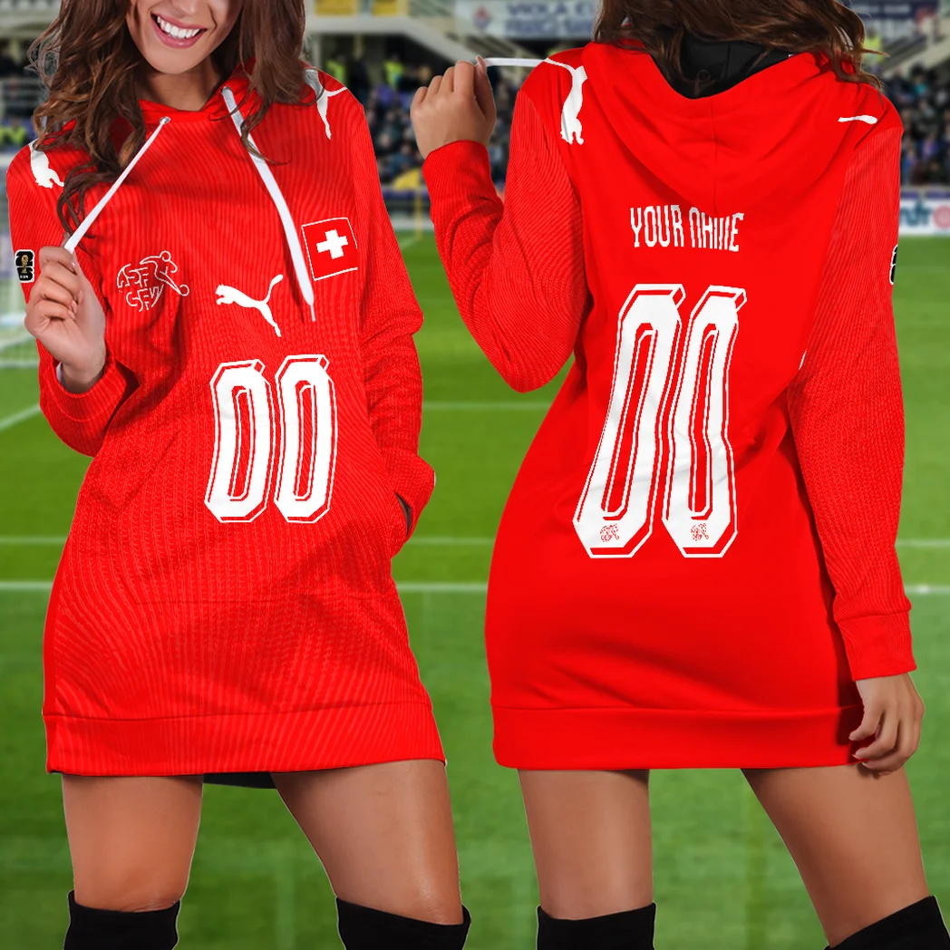 Peak Rhythm Hoodie Dress, True Fan Hoodie Dress HVN1580SW