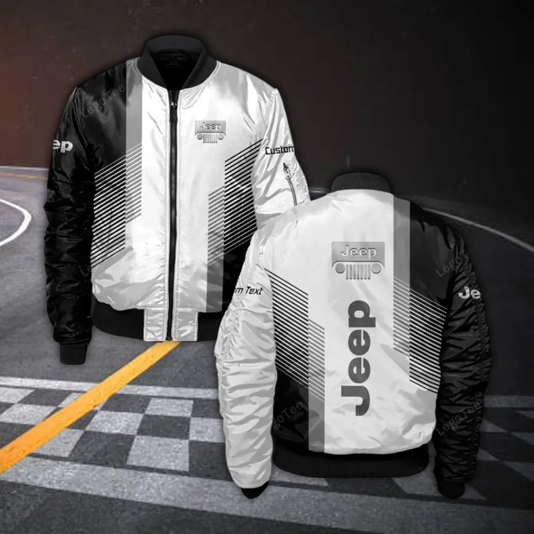 4x4 Vehicle Maker Bomber Jacket, Bomber Jacket Sports Lovers CAR107