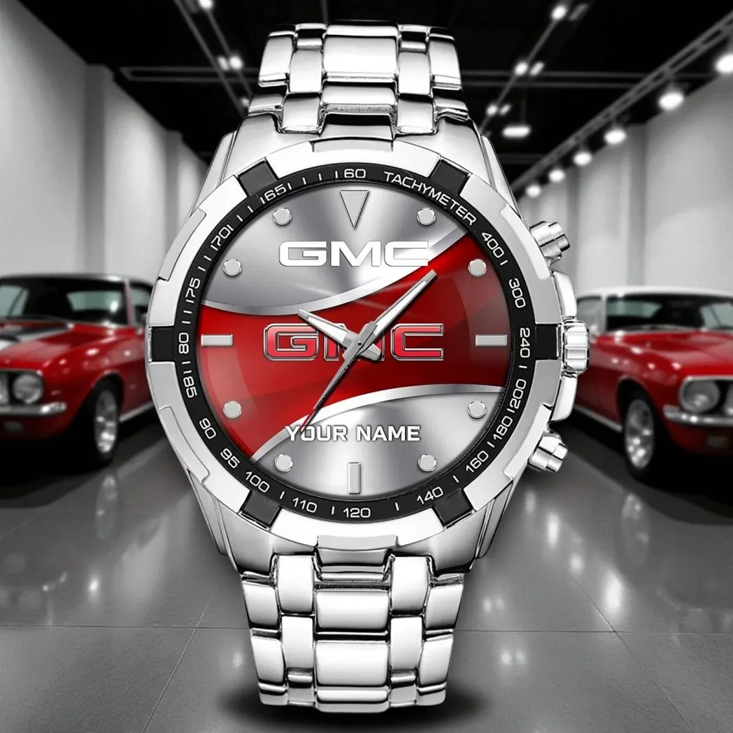 Utility Vehicle Steel Watches, Modern Supporter Wristwatch Style CAR0402 - Silver