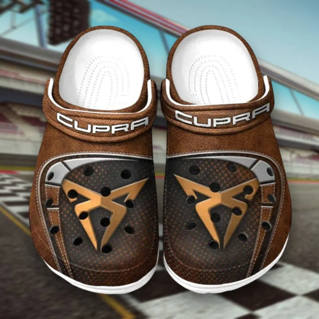 Custom Sporty Urban Vehicle All Over Print Clog, Comfortable Slip-On Shoes for Everyday Wear CAR177 - Brown