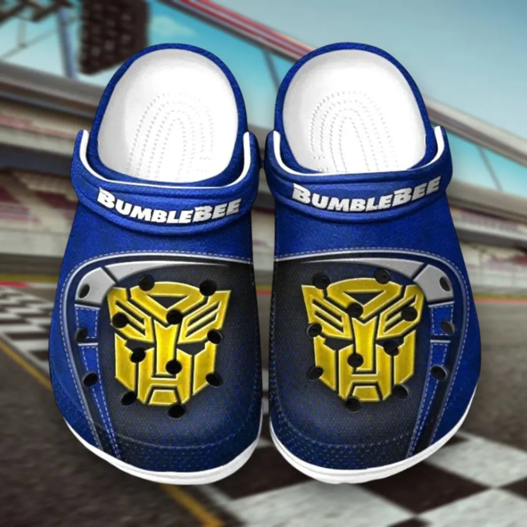 Custom Racing Coupe All Over Print Clog, Comfortable Slip-On Shoes for Everyday Wear CAR177 - Blue