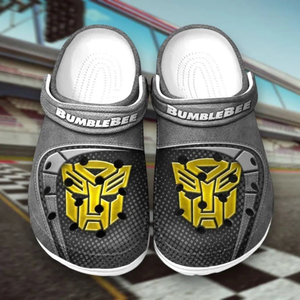 Personalized Iconic Car Design Clog, Full Print Slip-On Footwear Gift for Car Lovers CAR177 - Gray