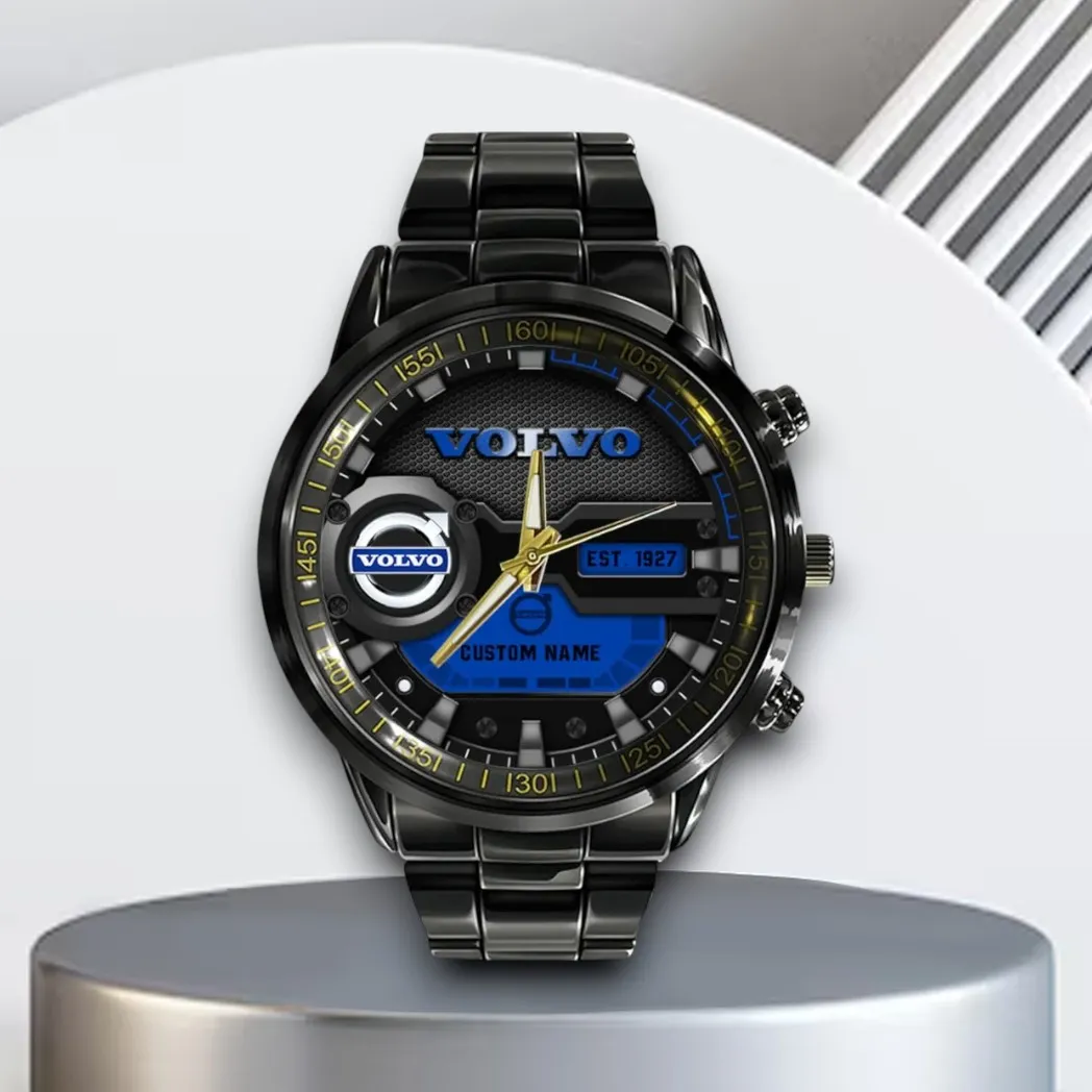 European Auto Maker Stainless Steel Watch, Precision Watch for Sport Fans CAR3270