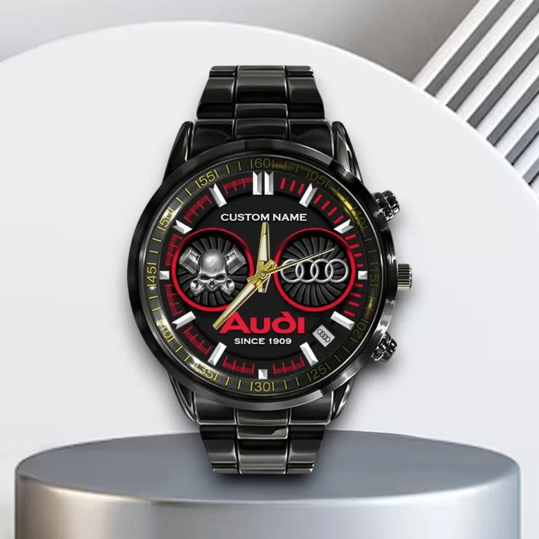 Prestige Car Stainless Steel Watch, Modern Supporter Wristwatch Style CAR3270
