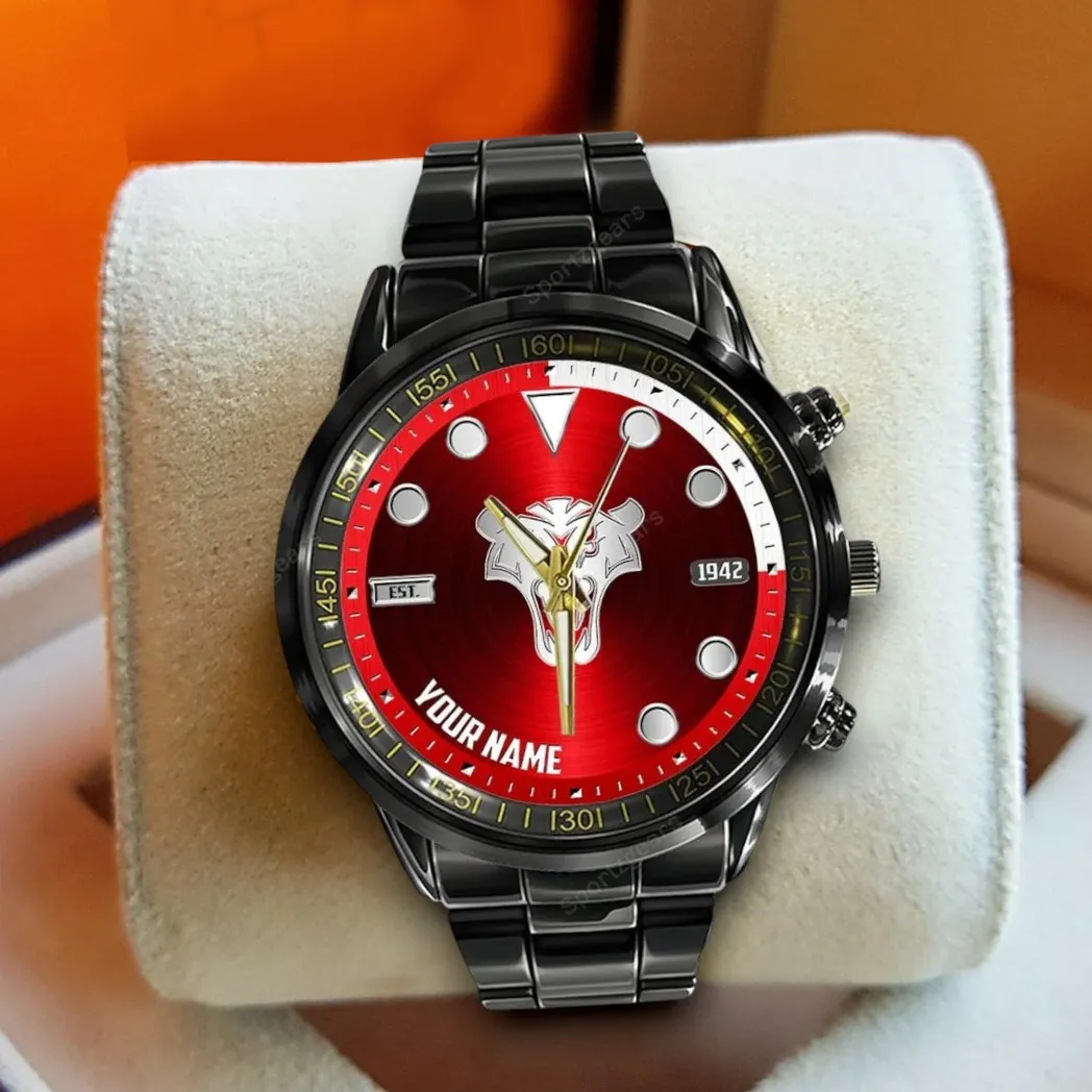 Tillage Companion Stainless Steel Watch, Timeless Sport Fan Accessory CAR3270