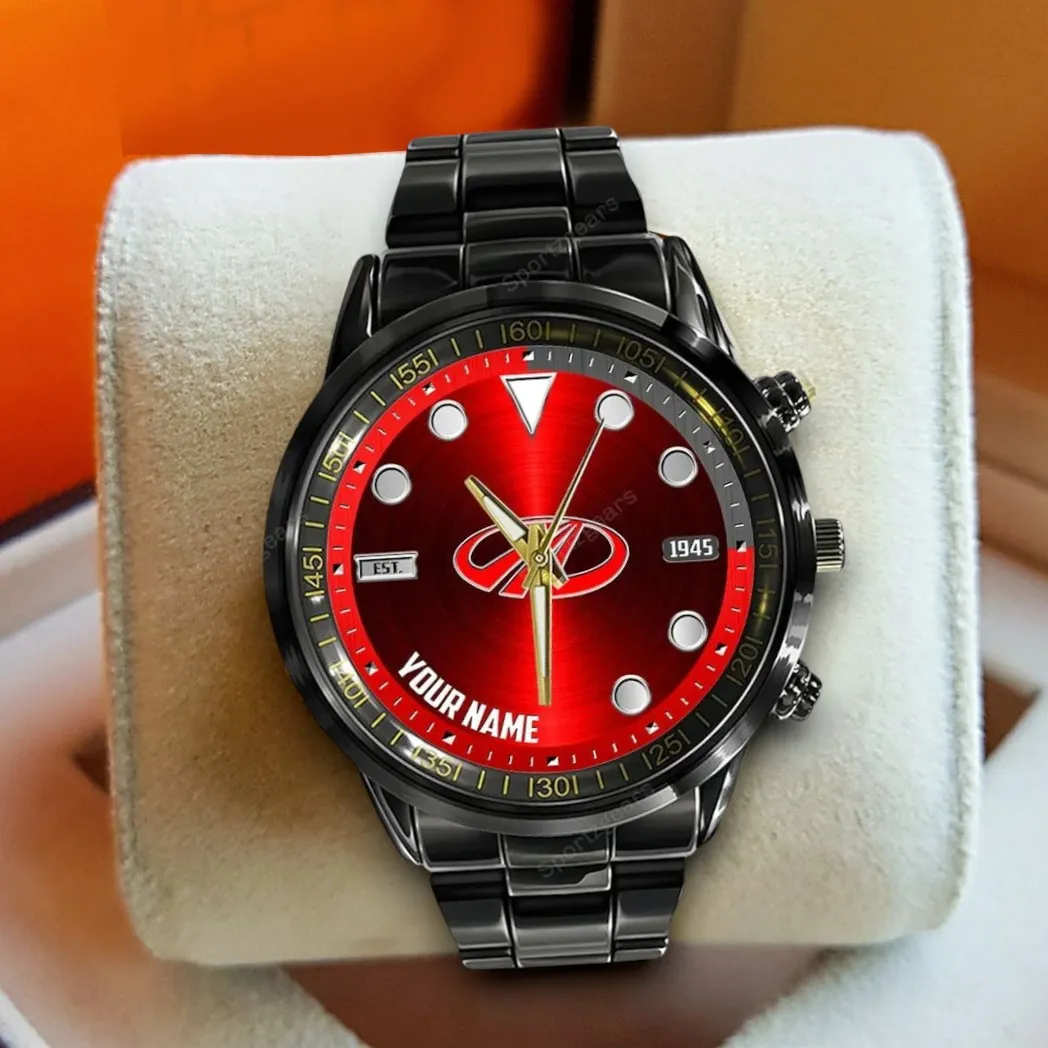 Crop Harvest Tractor Stainless Steel Watch, Timeless Sport Fan Accessory CAR3270