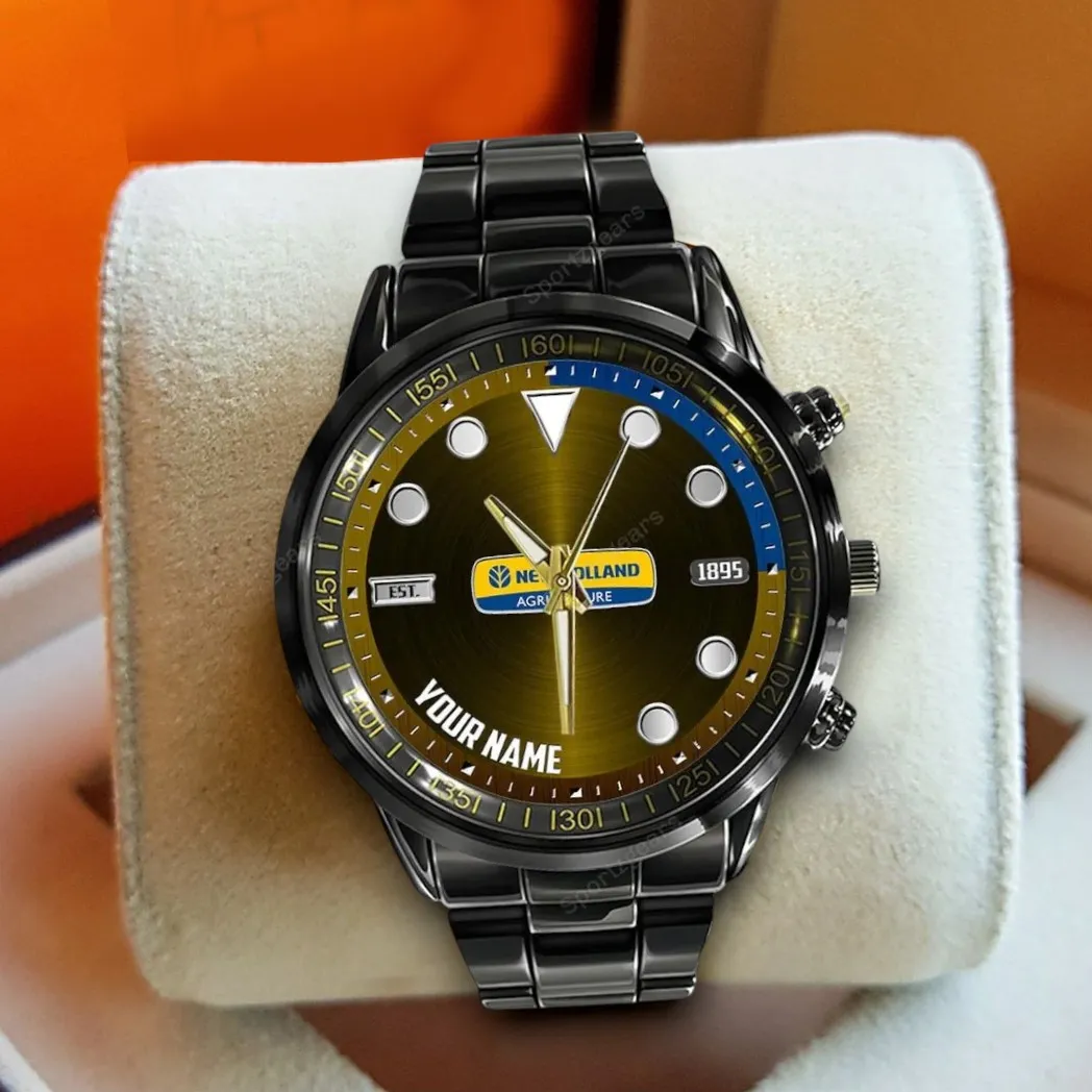 Ranch Tractor Stainless Steel Watch, Game Day Fan Watch CAR3270