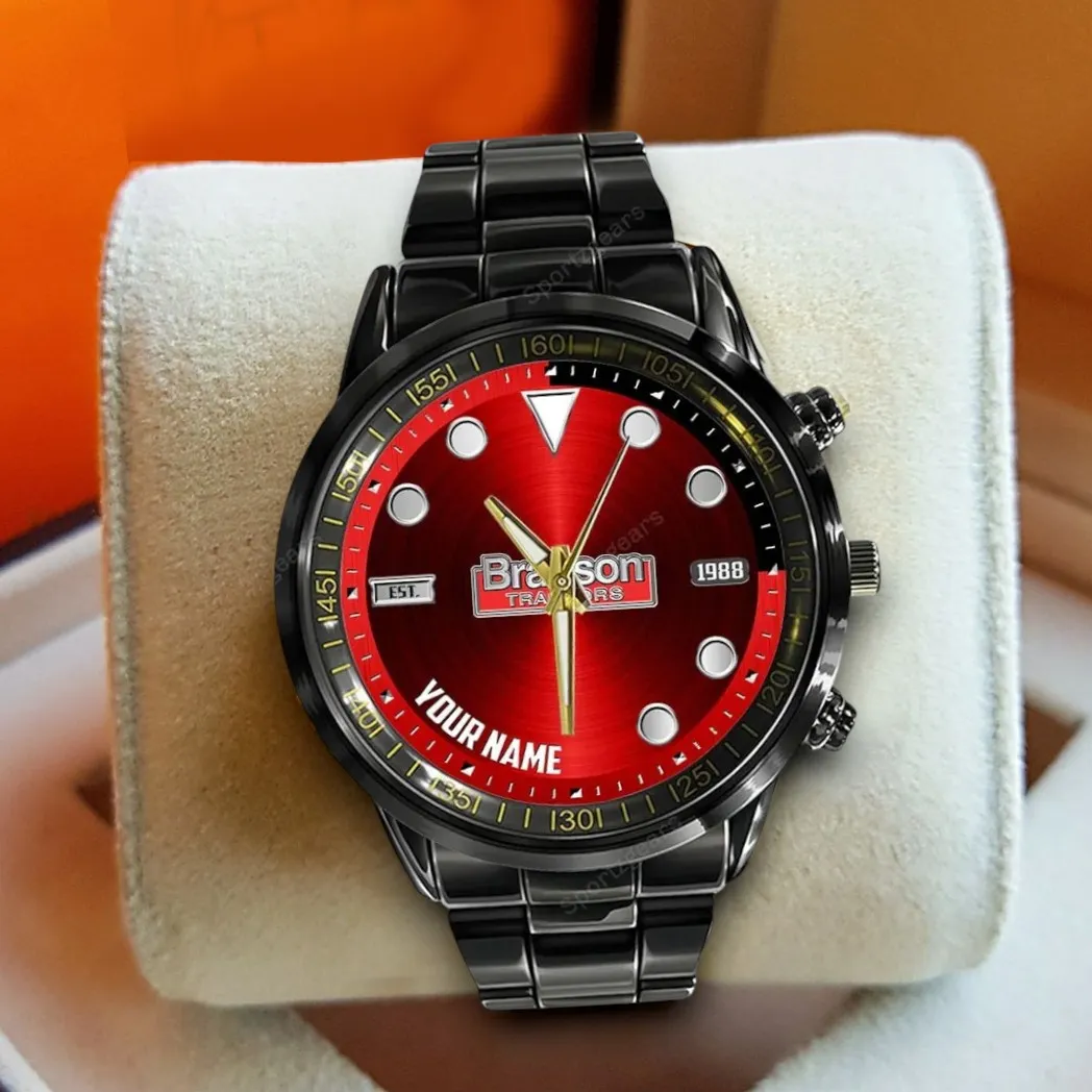 Rural Work Tractor Stainless Steel Watch, Sport-Inspired Watch Precision CAR3270