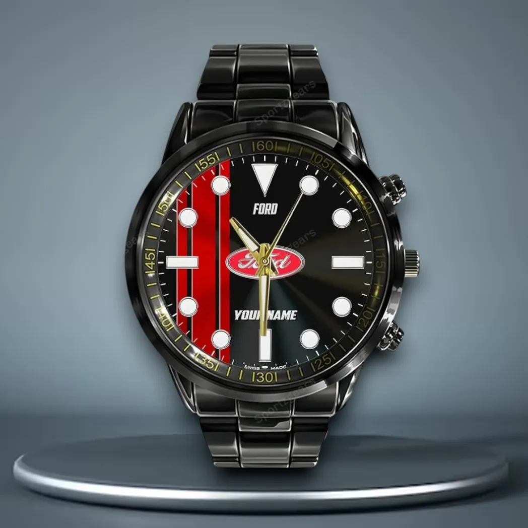 American Classic Stainless Steel Watch, Timeless Sport Fan Accessory CAR3270