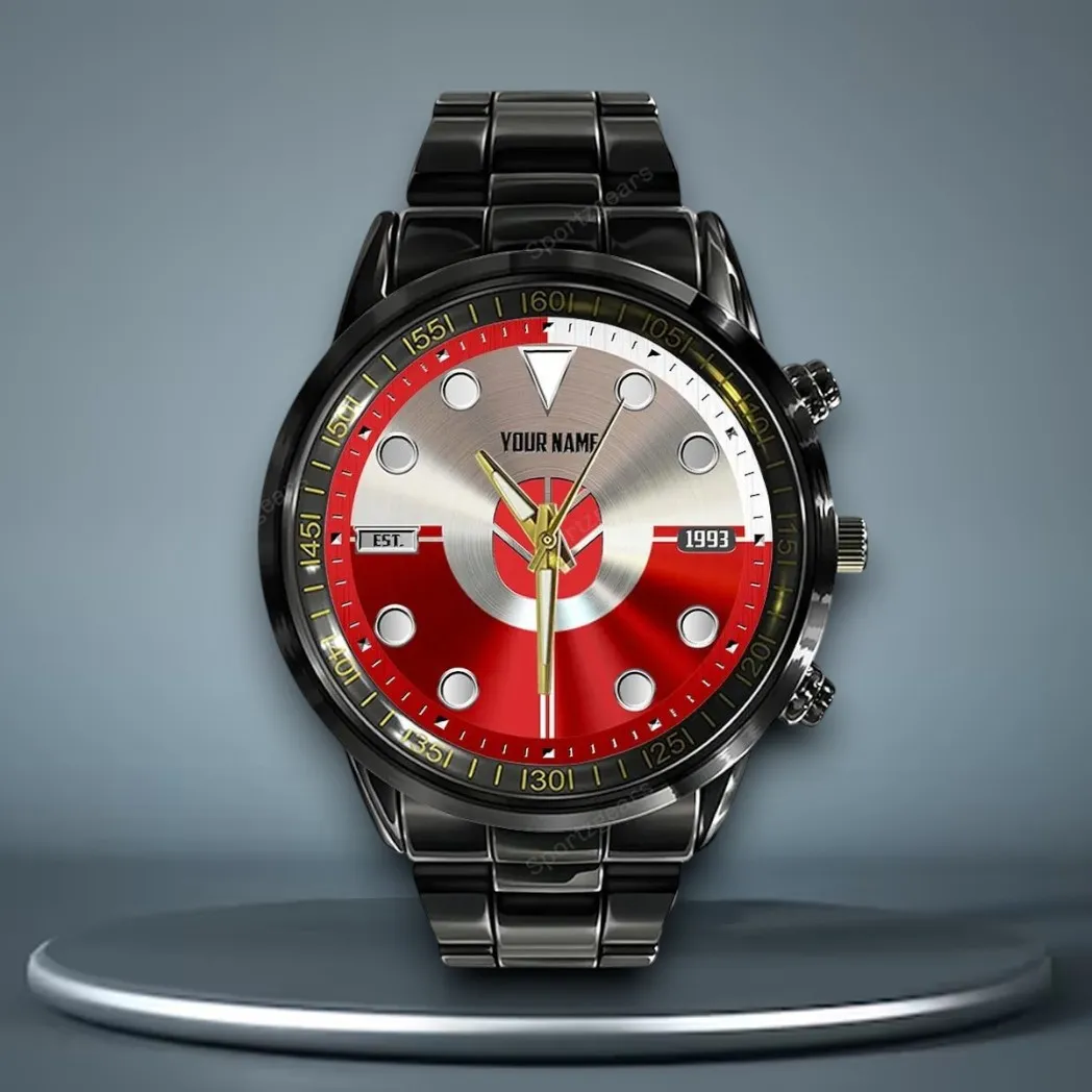 AgriMax Tractors Stainless Steel Watch, Sport-Inspired Wristwatch Style CAR3270