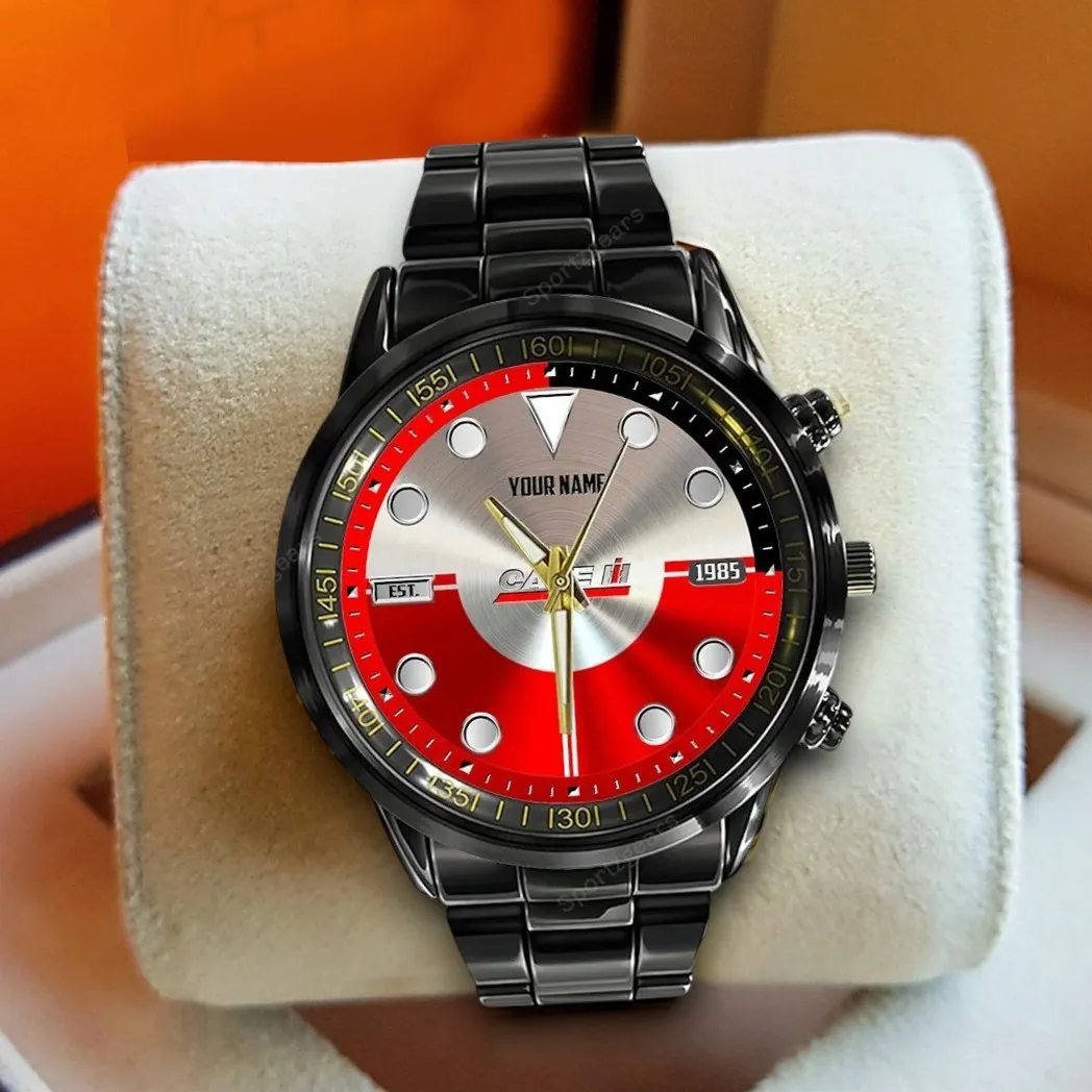 Agricultural Tractor Stainless Steel Watch, Timeless Sport Fan Accessory CAR3270