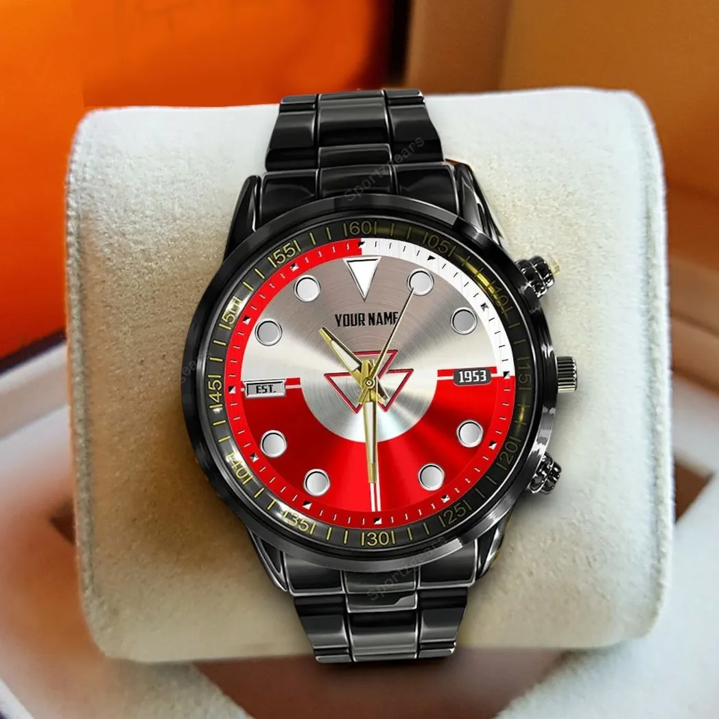 Field Power Vehicle Stainless Steel Watch, Wristwatch Built for Fans CAR3270