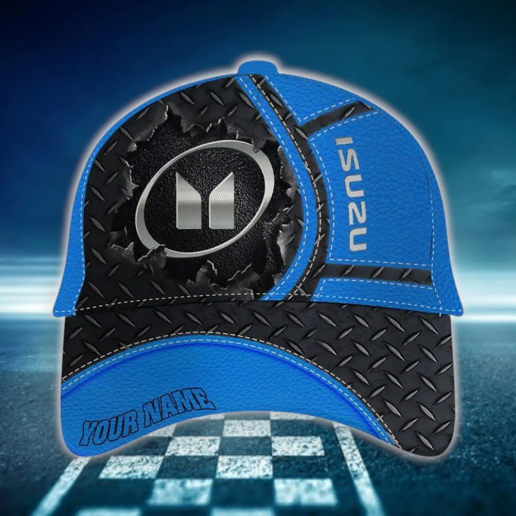 Durable Truck Classic Cap, Petrolhead Baseball Cap For Auto Collectors CAR490 - Blue