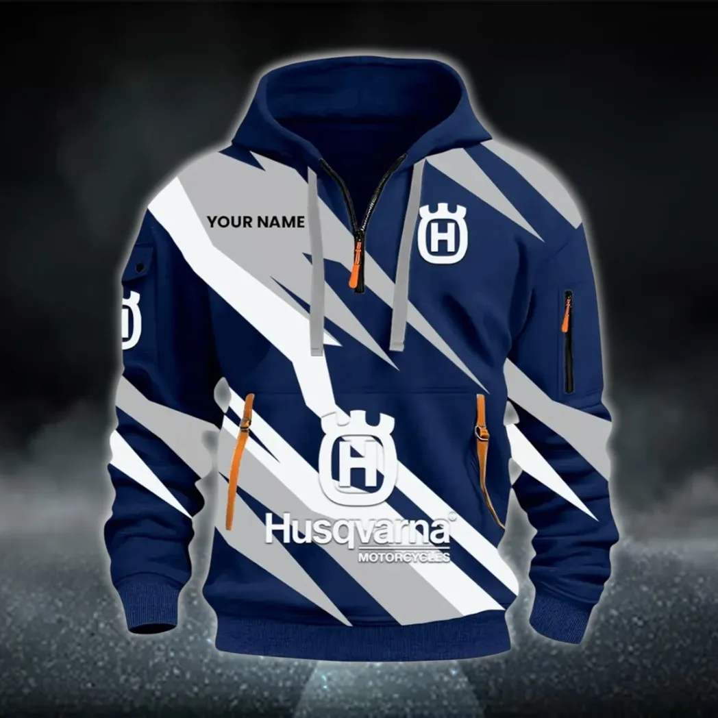 Off-Road Racer Hoodie Half Zip 3D Print, Lightweight & Comfortable Streetwear Hoodie CAR514100925000