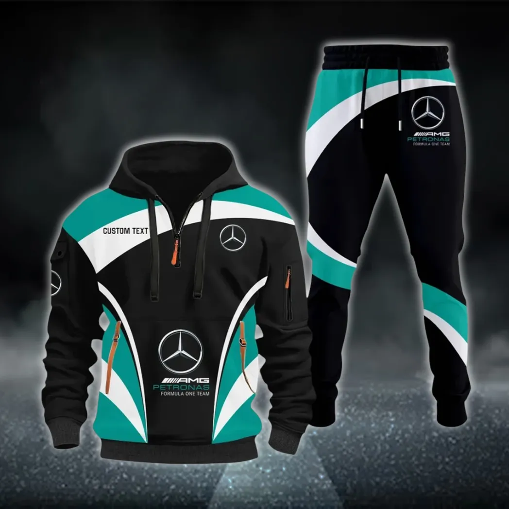 Everyday Gear Hoodie Half Zip x Sweatpants Set, Performance Drive Hoodie Combo CAR514100925001