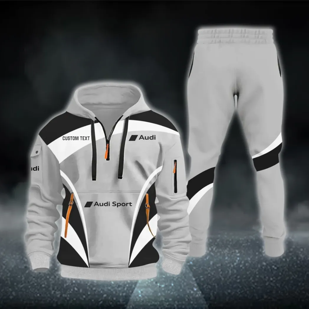 Built Fast Hoodie Half Zip x Sweatpants Set, Custom Road Lifestyle Hoodie Set CAR514100925009