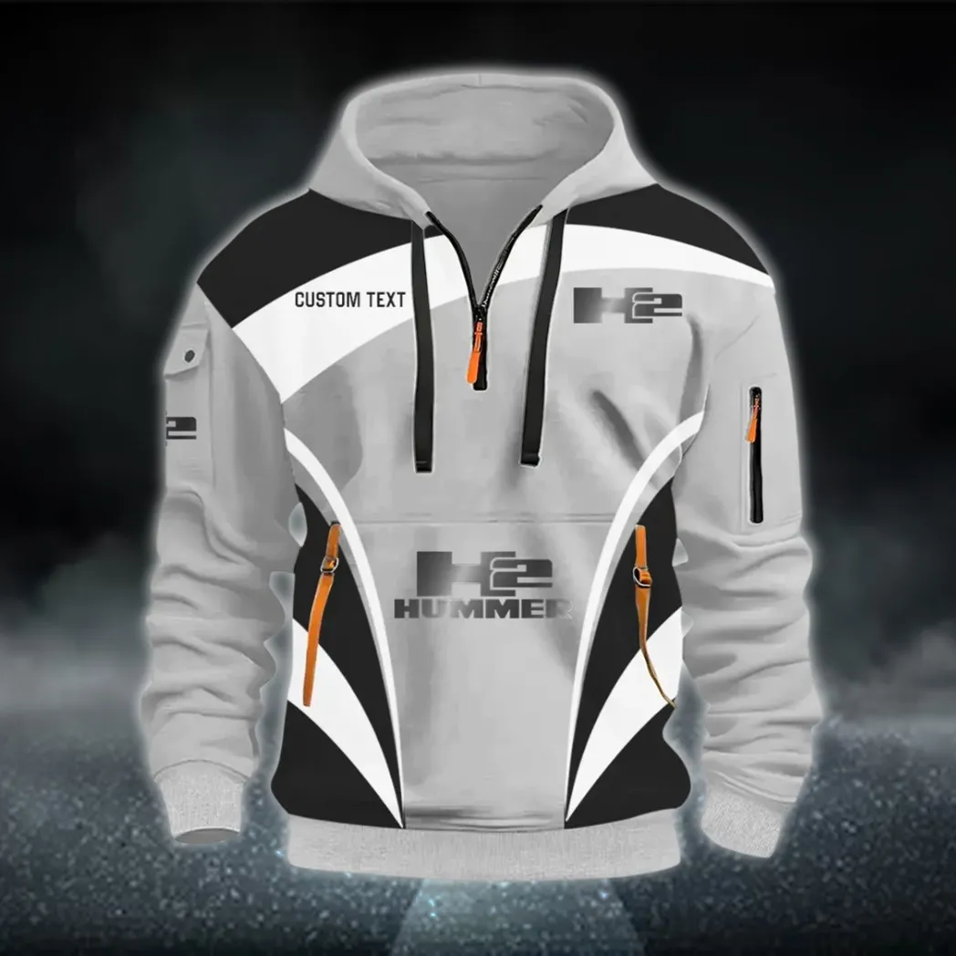 Extreme Terrain SUV Hoodie Half Zip 3D Print, Rugged Casual Fit Hoodie CAR514100925020