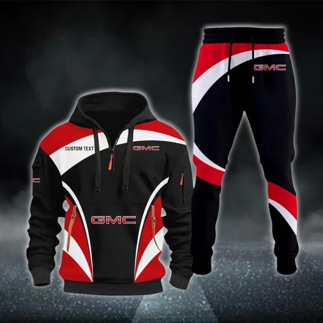 Tough Truck Hoodie Half Zip x Sweatpants Set, Performance Drive Hoodie Combo CAR514100925115