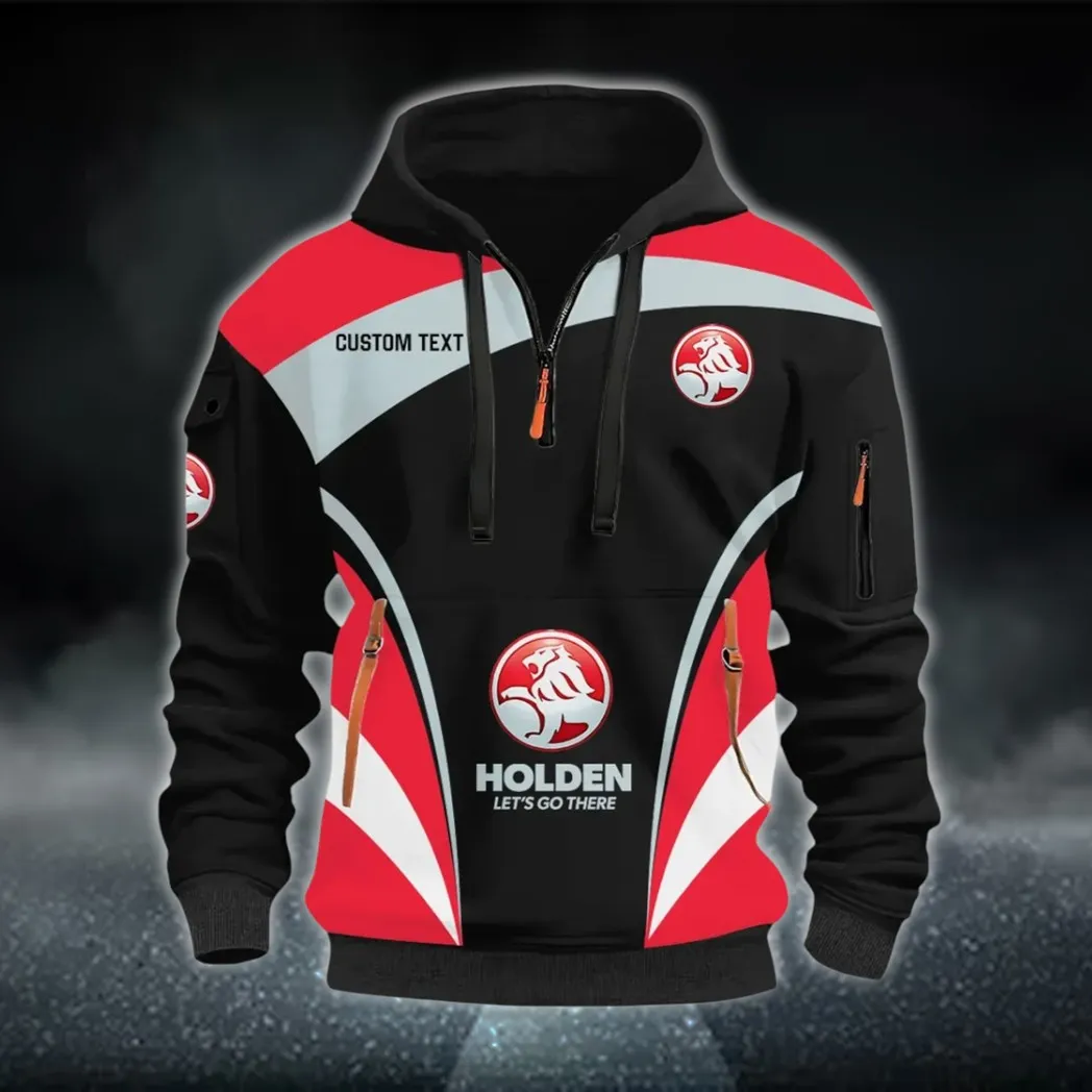 Classic Auto Hoodie Half Zip 3D Print, Comfortable Daily Hoodie CAR514100925116