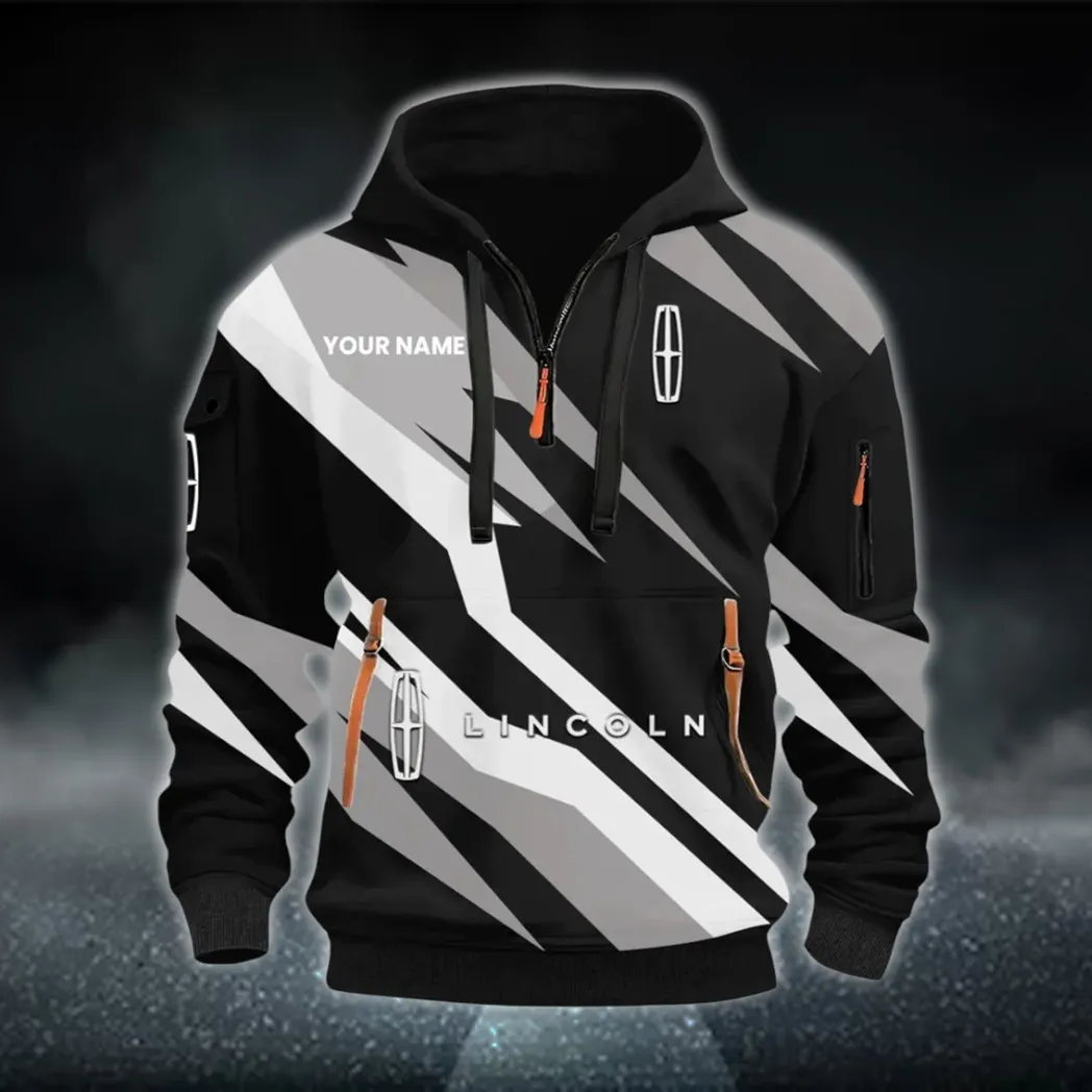 Upscale Vehicle Hoodie Half Zip 3D Print, Rugged Casual Hoodie CAR514100925142