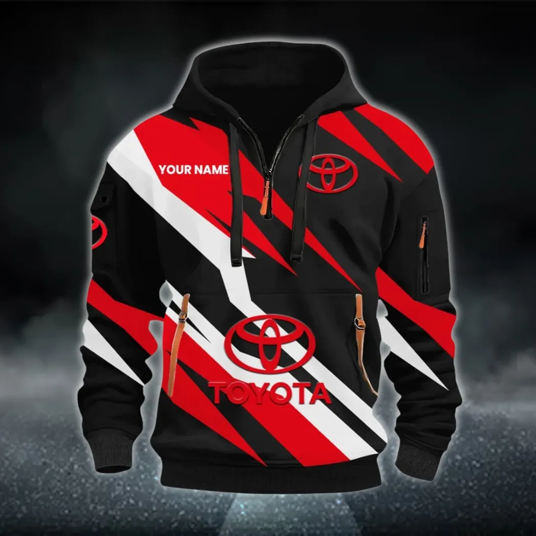 Desert Runner Hoodie Half Zip 3D Print, Urban Casual Comfort Hoodie CAR514100925146