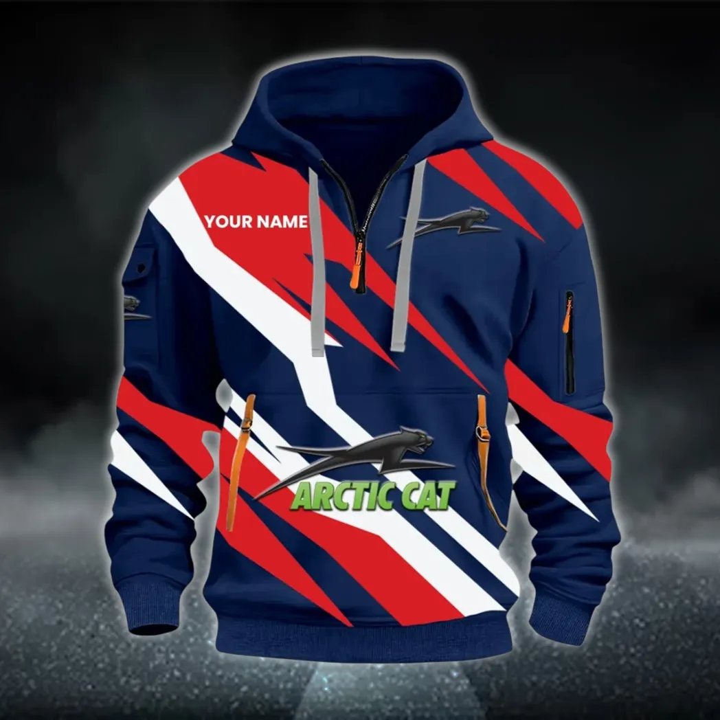 Recreational Off-Roader Hoodie Half Zip 3D Print, {phrase hoodie} CAR514100925164