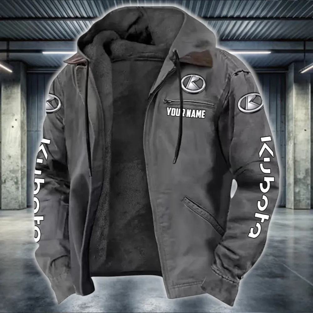 Versatile Farm Tractor Hooded And Flannel Hoodie, Rider's Everyday Hoodie CAR519 - Gray