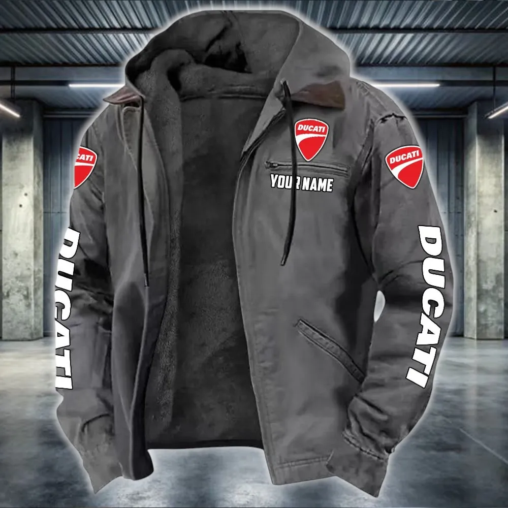 Velocity Beast Hooded And Flannel Hoodie, Motor-Inspired Flannel CAR519 - Gray