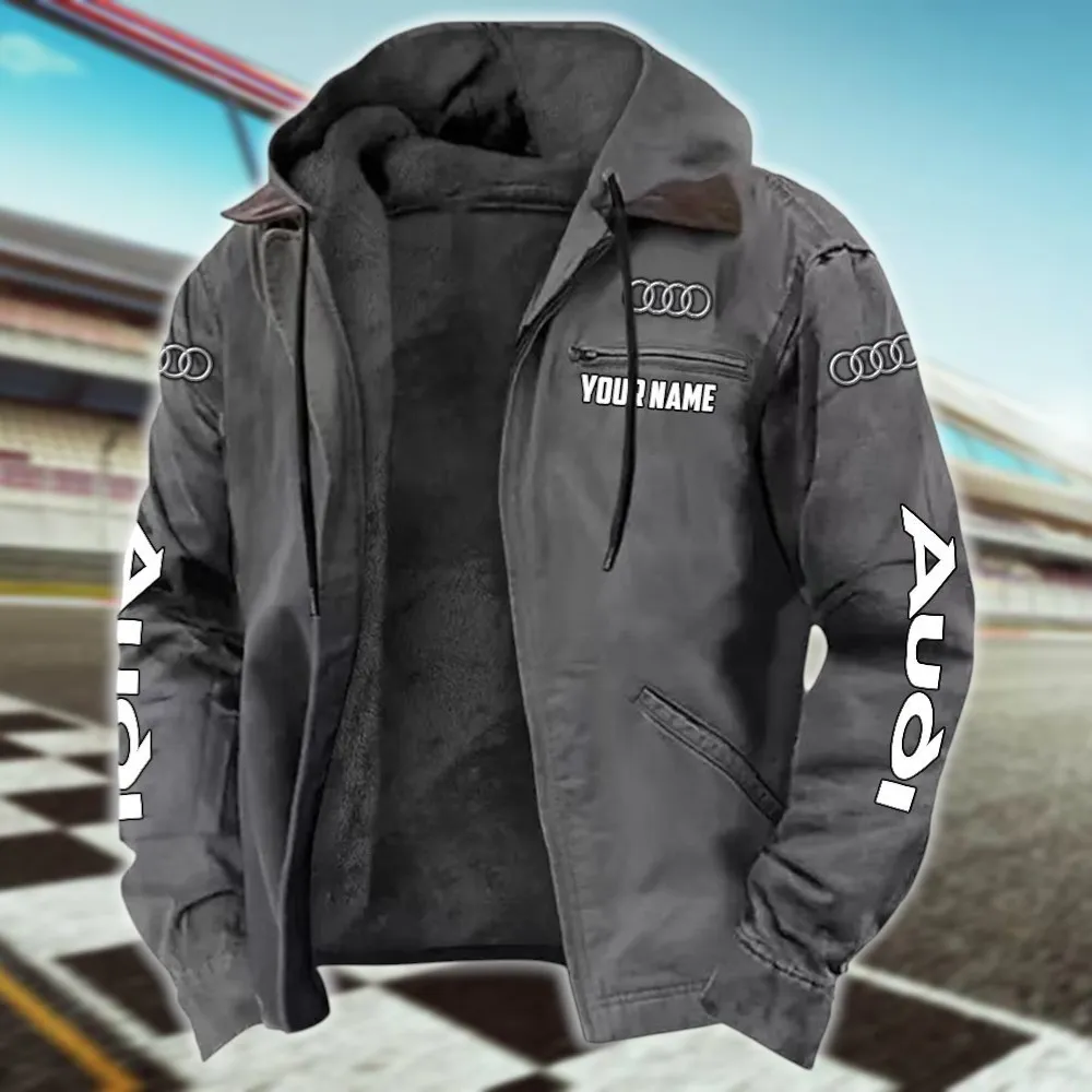 Luxury Car Hooded And Flannel Hoodie, Bold Automotive Hoodie CAR519 - Gray