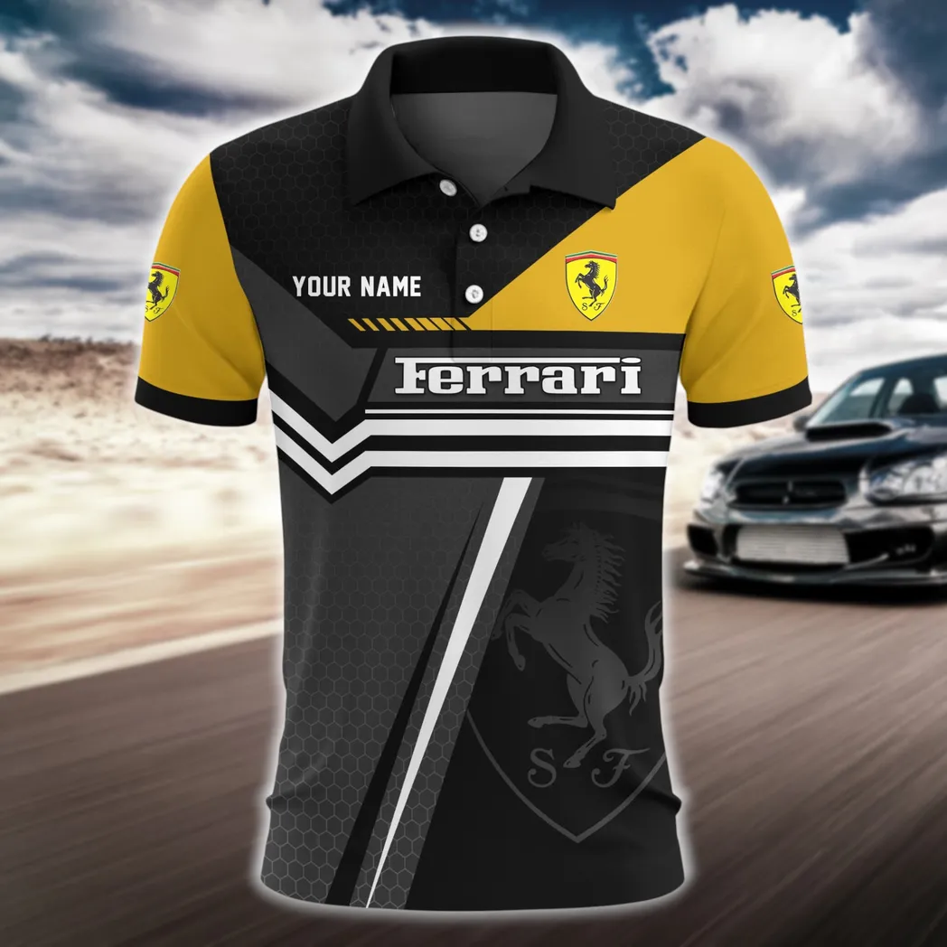Iconic Vehicle Polo Shirt, Daily Wear Button Shirt CAR525111025007