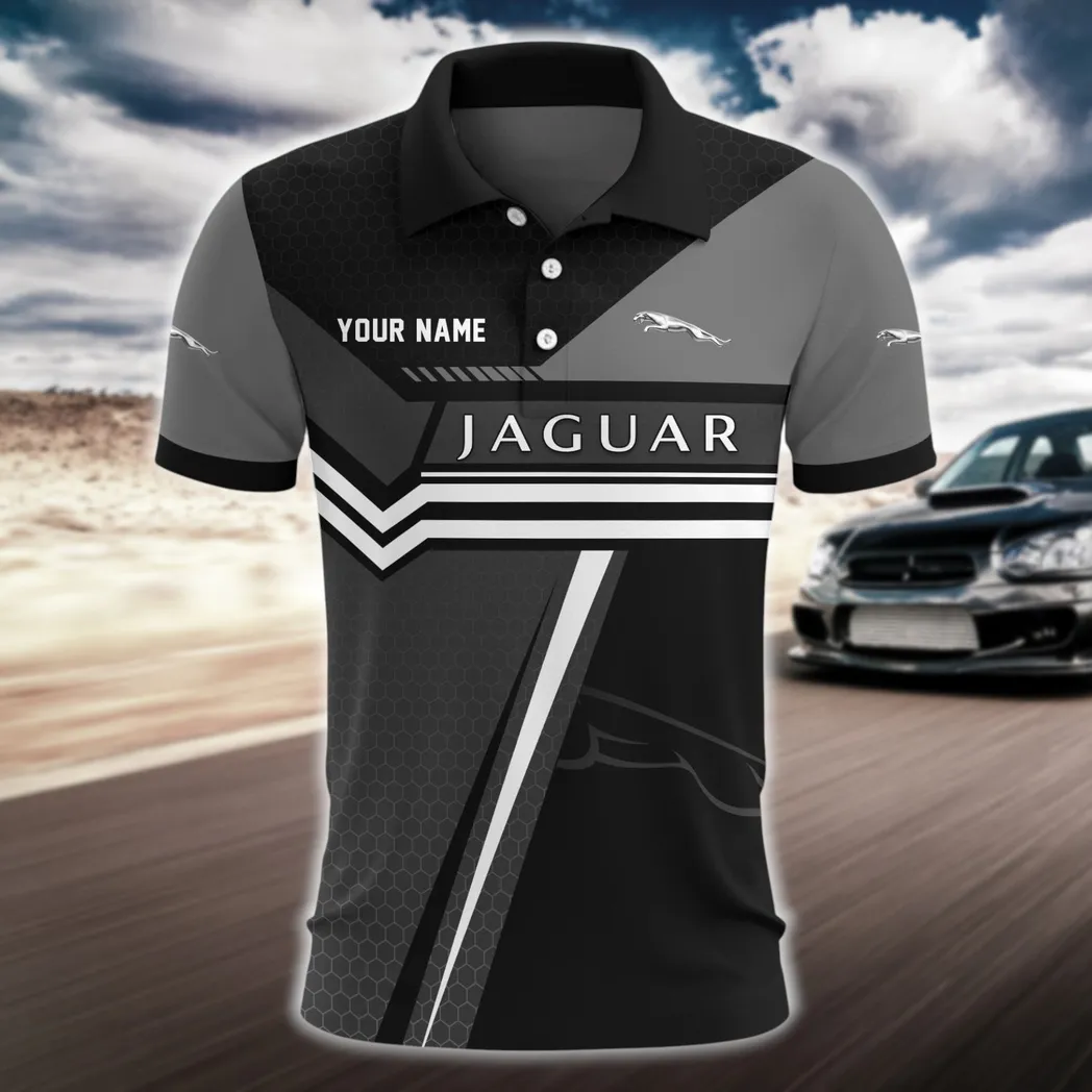 Elegant Road Car Polo Shirt, Sporty Urban Button Shirt CAR525111025013