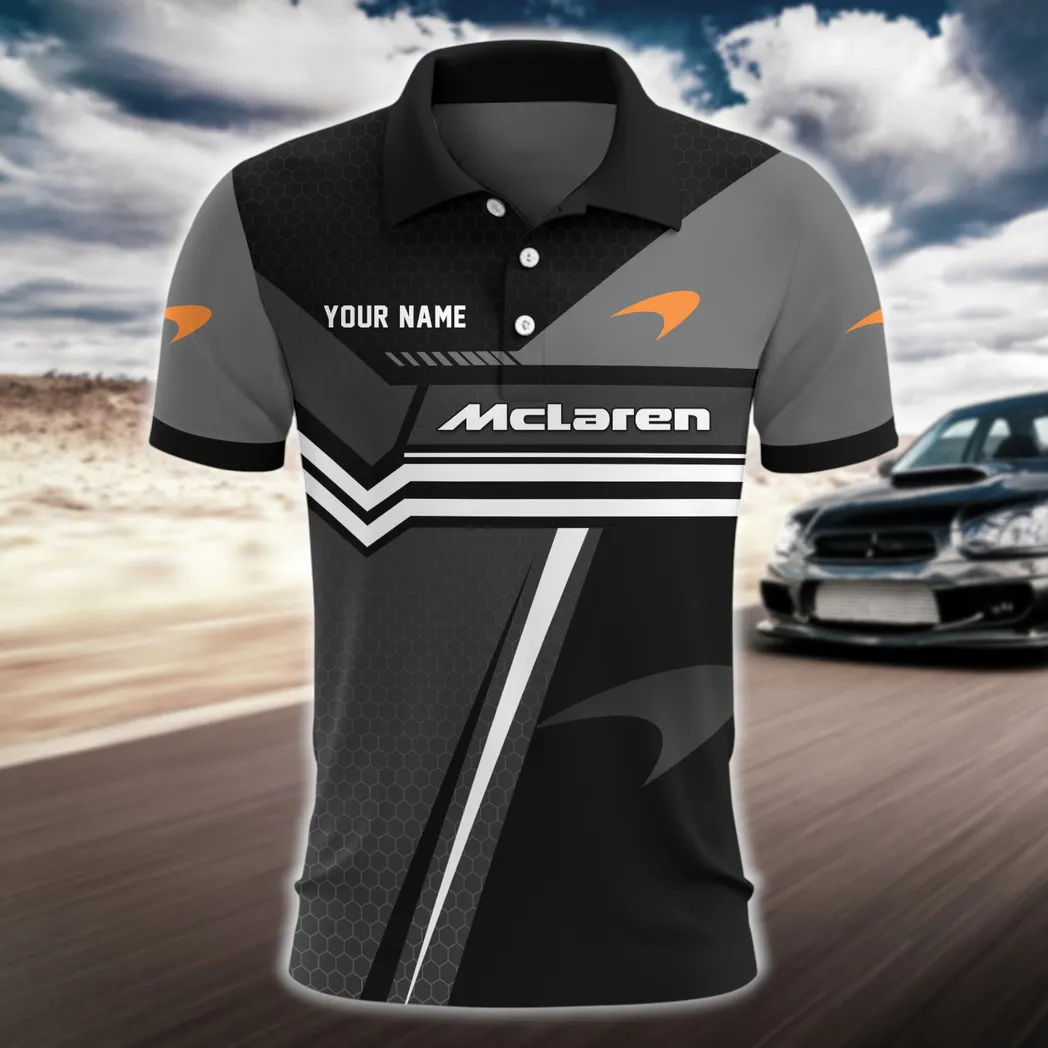 Track Monster Polo Shirt, Daily Comfort Button Shirt CAR525111025018