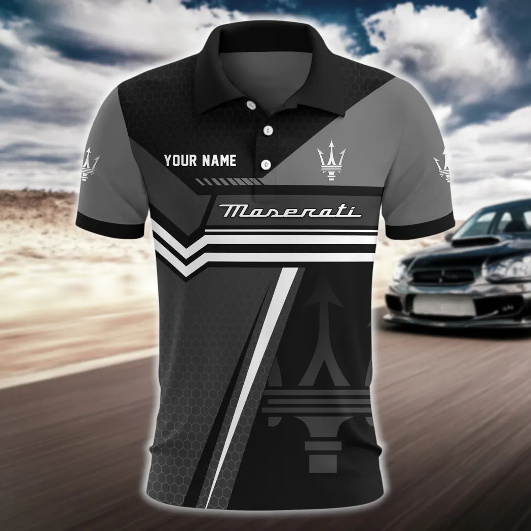 Supercar Polo Shirt, Lightweight Streetwear Button Shirt CAR525111025024