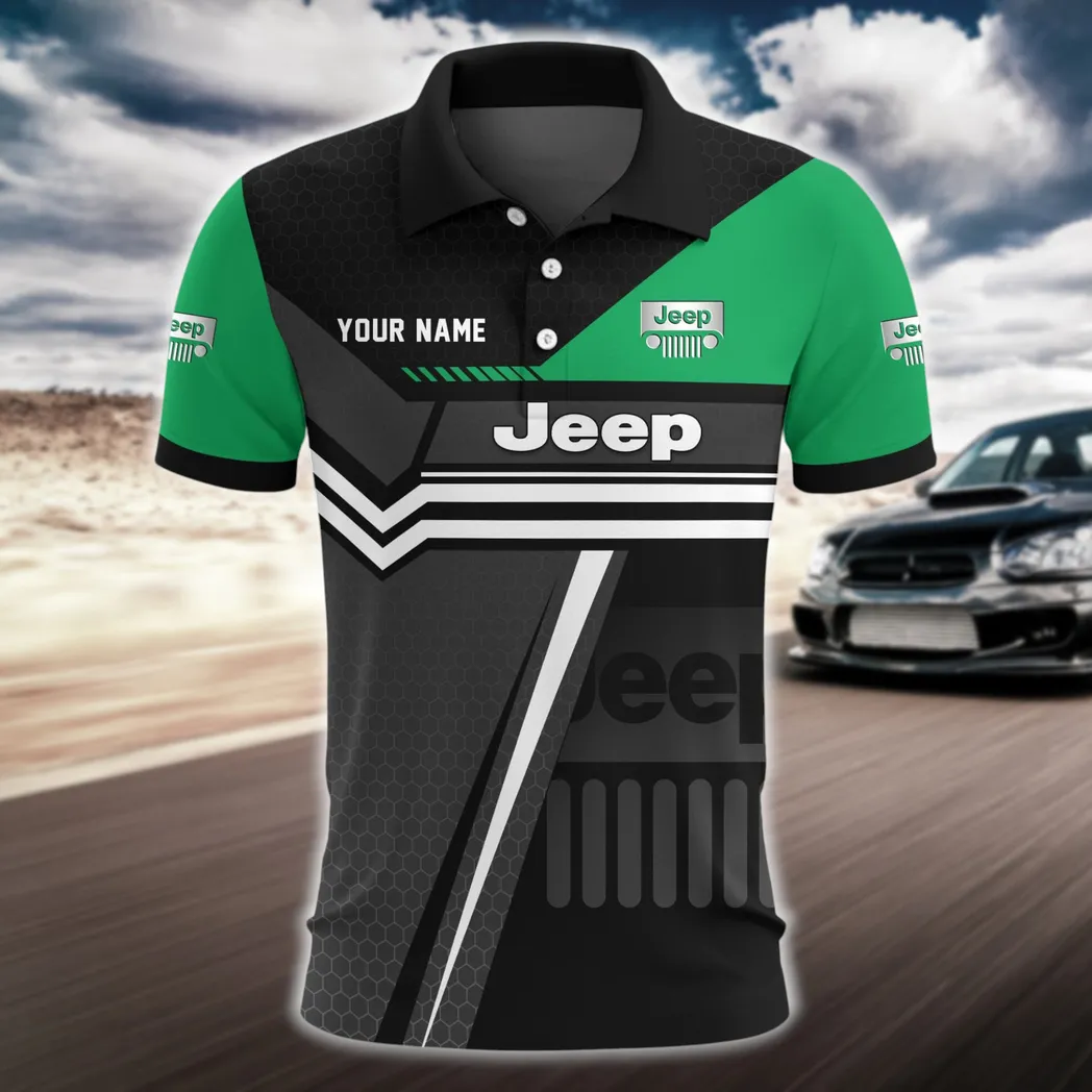 Off-Road SUV Polo Shirt, Classic Comfort Button Shirt CAR525111025030