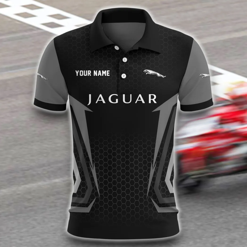 Luxury Vehicle Polo Shirt, Classic Comfort Button Shirt CAR526 - Gray