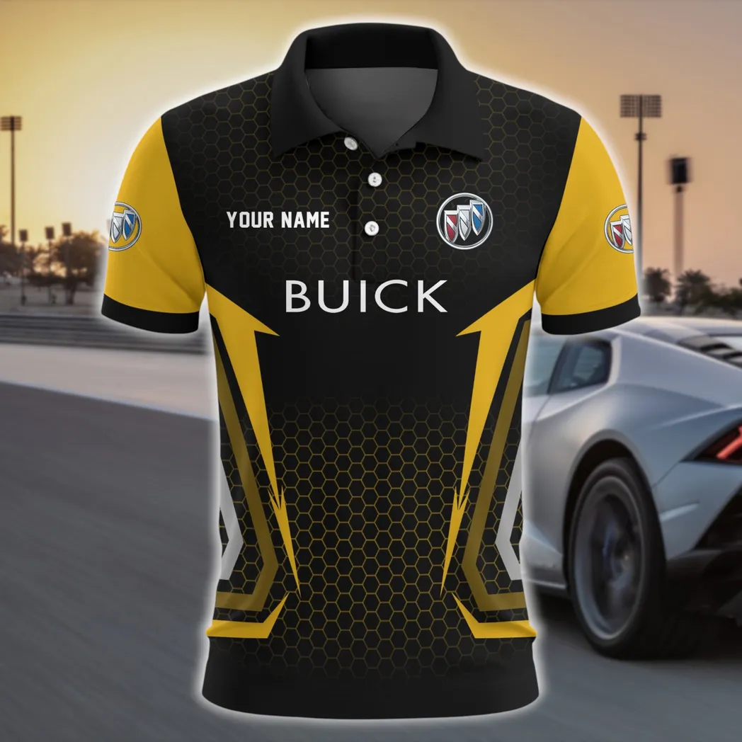 Crossover Vehicle Polo Shirt, Daily Wear Button Shirt CAR526 - Yellow