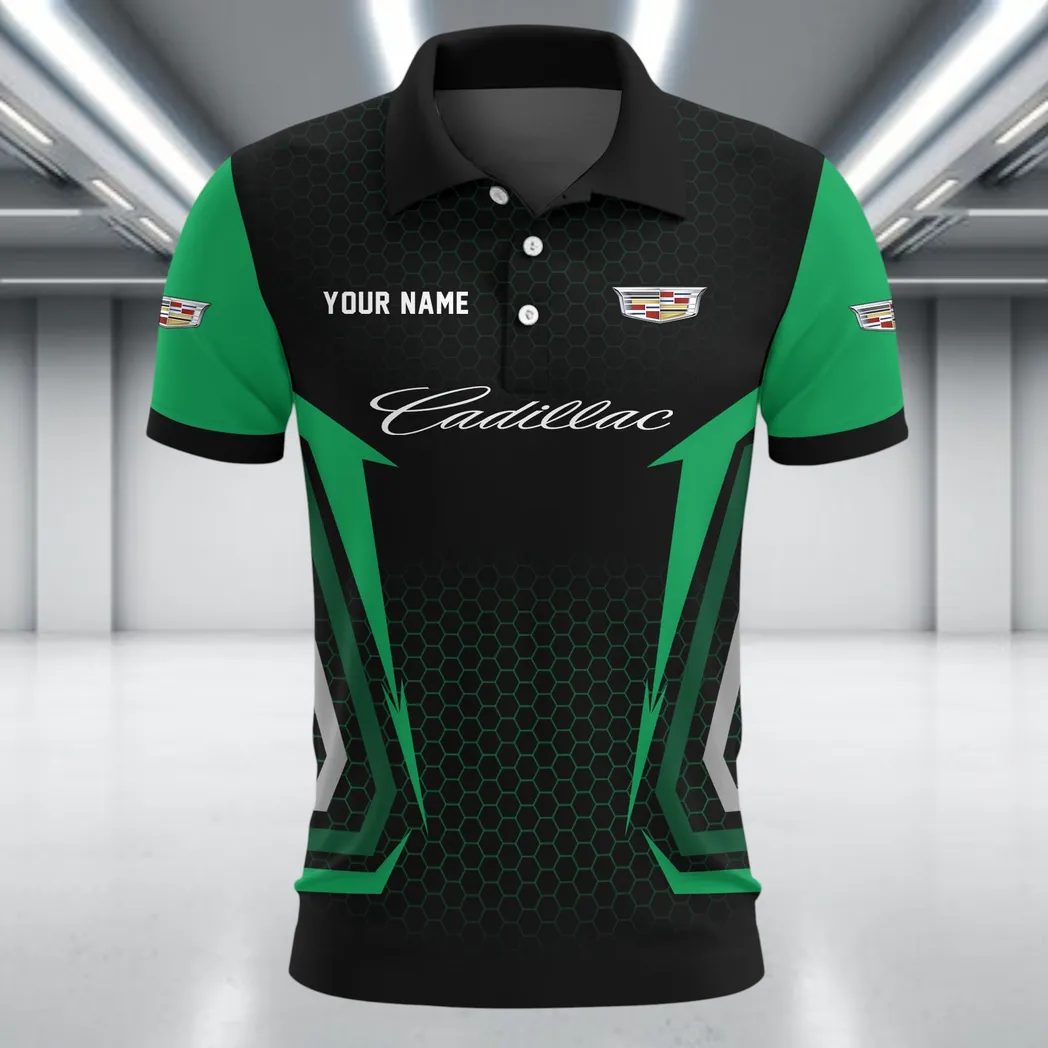 Stylish Luxury Wagon Polo Shirt, Street-Ready Sport Button Shirt CAR526 - Green