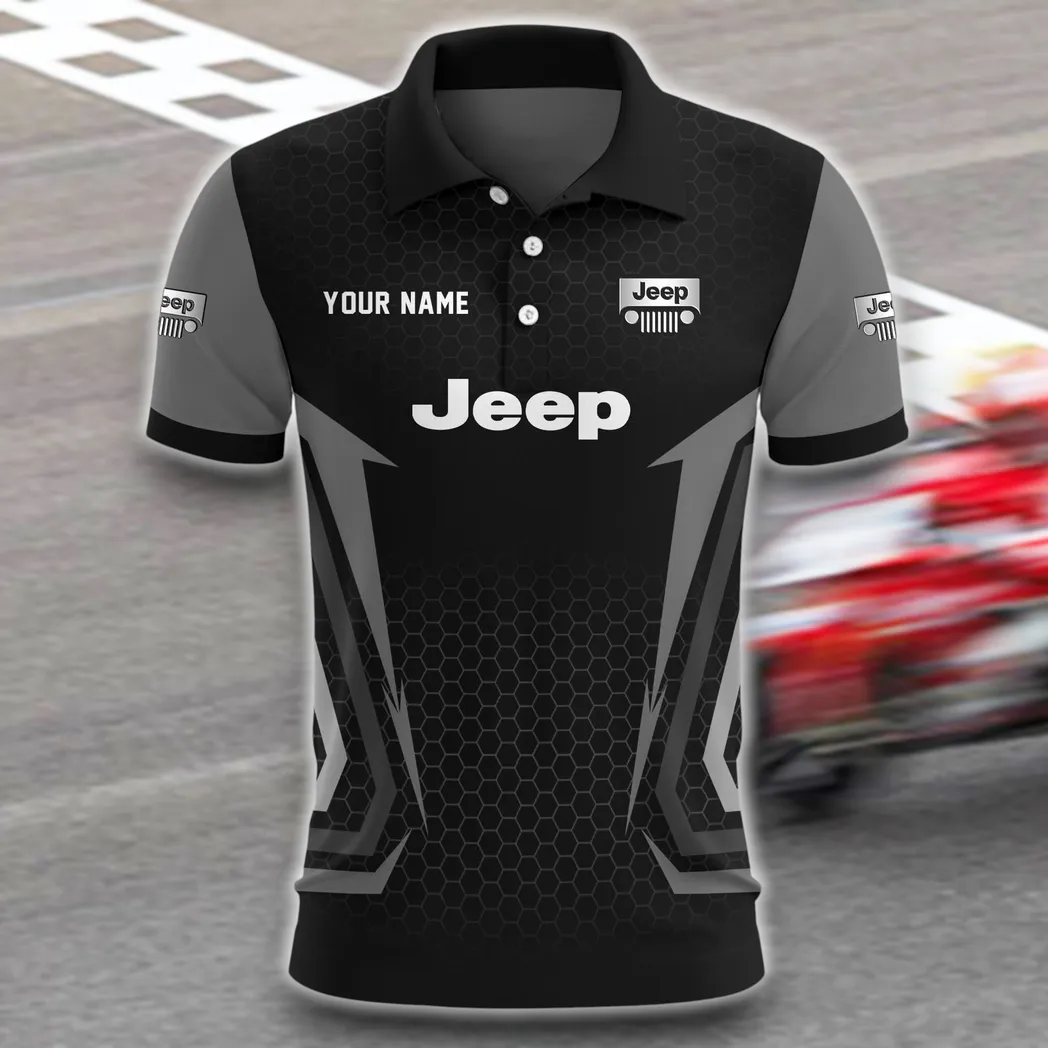 Utility Ride Polo Shirt, Sporty Everyday Button Shirt CAR526 - Gray