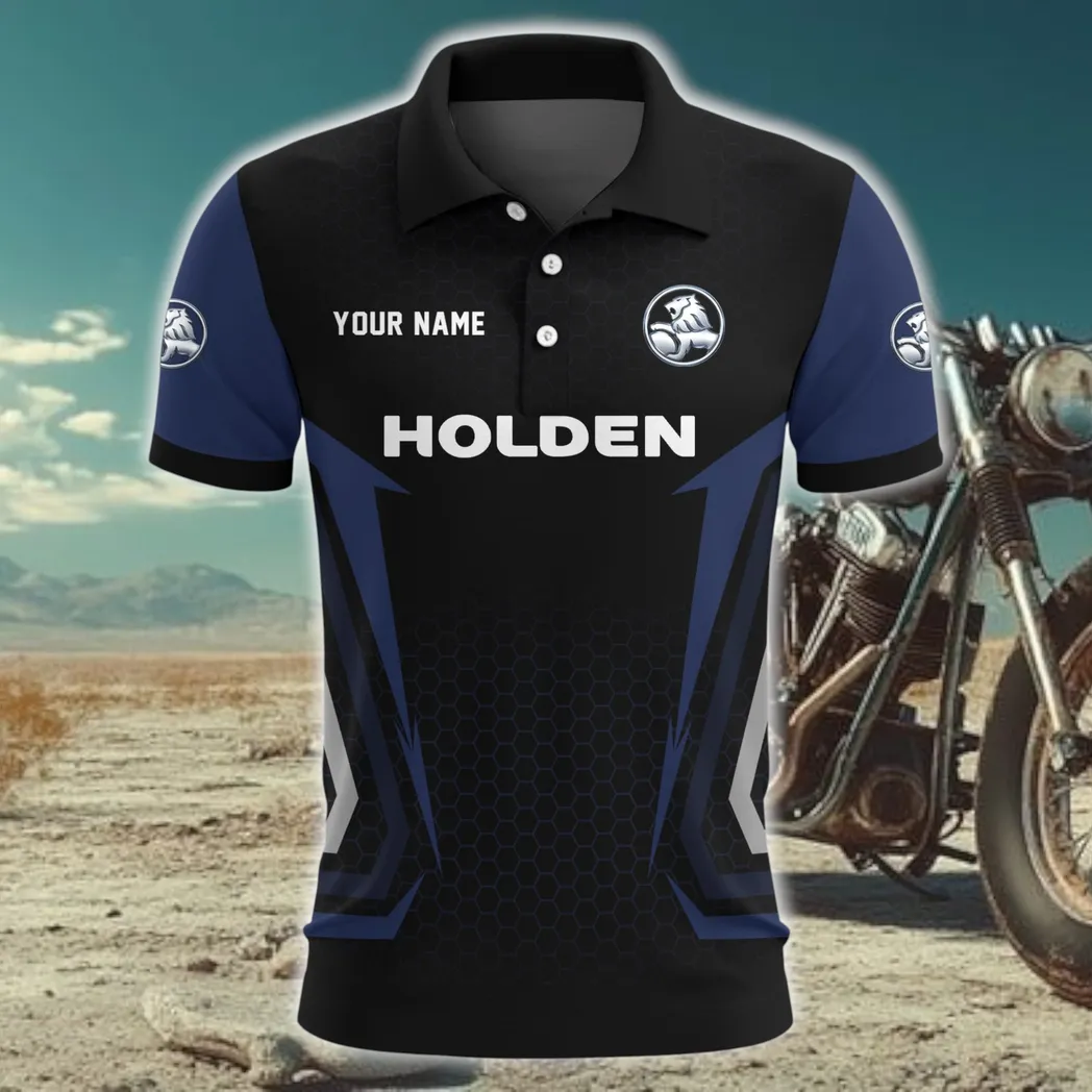 Utility Vehicle Polo Shirt, Sporty Casual Button Shirt CAR526 - Navy