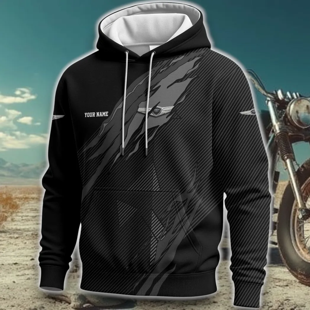 High-End Coupe Hoodie Exclusive Logo, Everyday Road Comfort Hoodie CAR528 - Gray