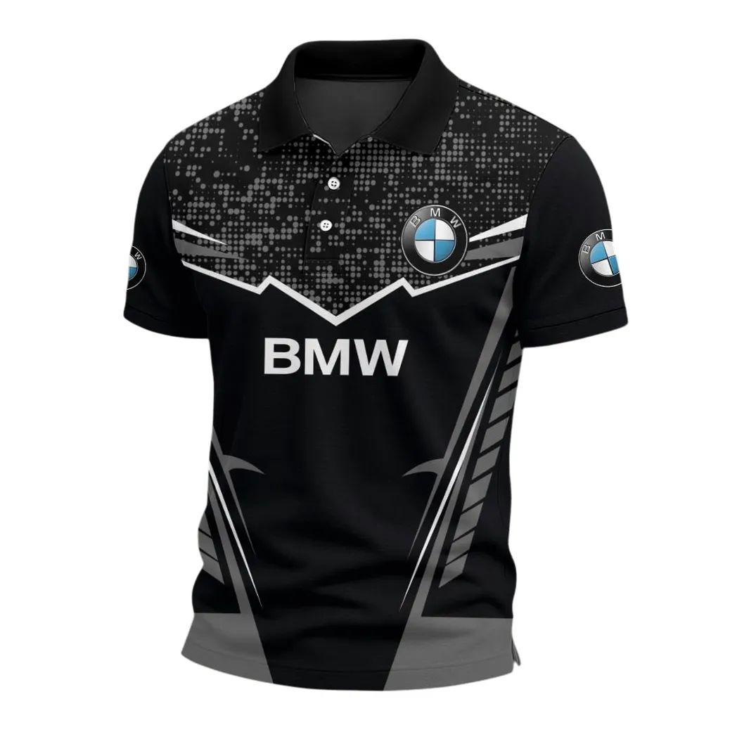 Modern Coupe Polo Shirt, Adventure-Ready Street Button Shirt CAR529111425114-Gray