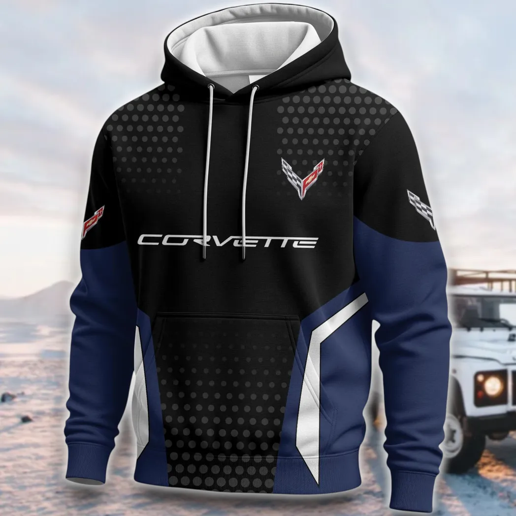 American Supercar Hoodie, Retro Rider Vibe Hoodie CAR531 - Navy