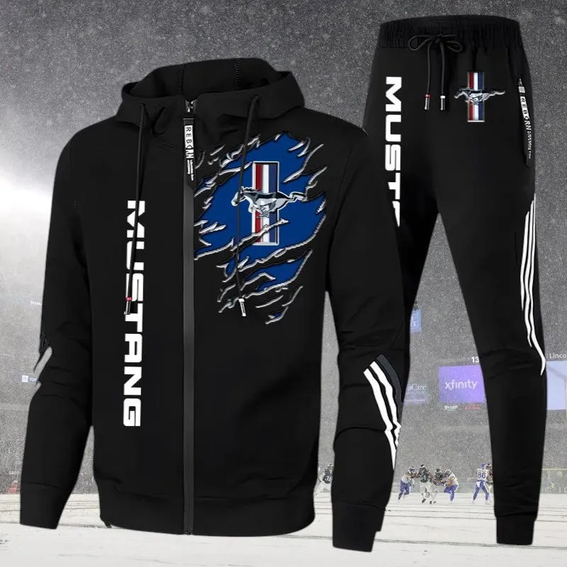 Racing Car Tracksuit, Roadstyle Outfit for Fans CAR537 - Black